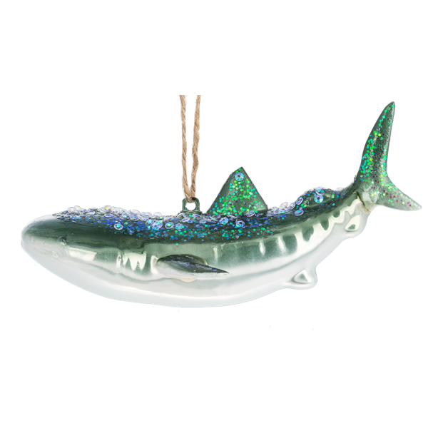 Jeweled Whale Ornament-Assorted, sold seperately