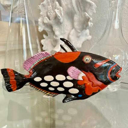Fabienne Jouvin Hand Painted Tropical Fish Porcelain Figurines-Assorted Styles, sold separately