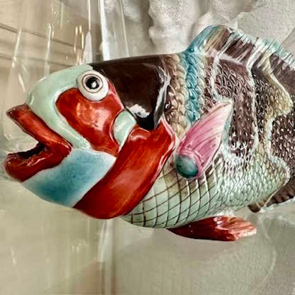 Fabienne Jouvin Hand Painted Tropical Fish Porcelain Figurines-Assorted Styles, sold separately