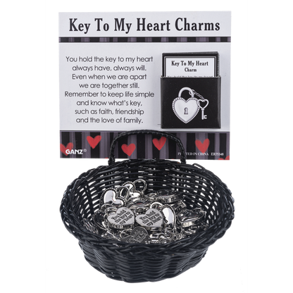 Key to My Heart Charm