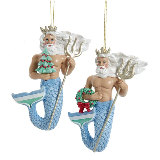 Under the Sea King Neptune Ornament-Assorted, sold seperately