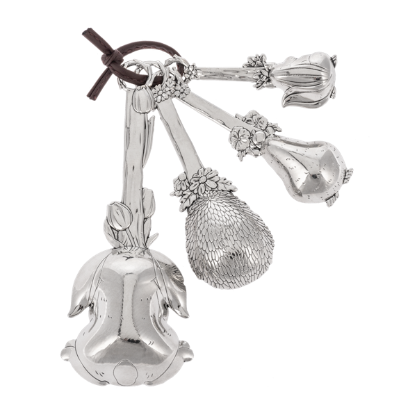 Spring Kitchen Friends-Measuring Spoons, Set of 4