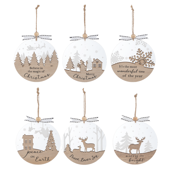 Lasercut Ornaments-Assorted, each sold separately