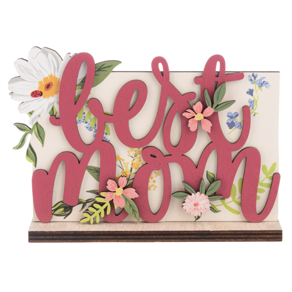 Layered Wood MOM Signs-each sold separately