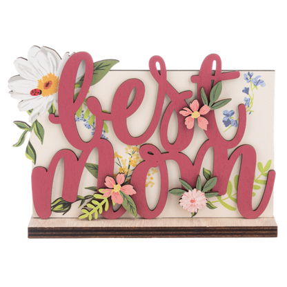 Layered Wood MOM Signs-each sold separately