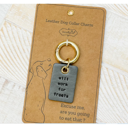 Favorite Leather Dog Collar Charm-Assorted Styles, sold seperately