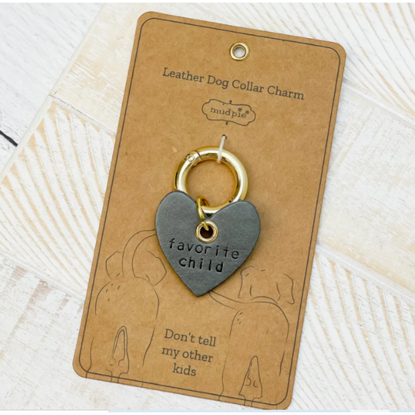 Favorite Leather Dog Collar Charm-Assorted Styles, sold seperately