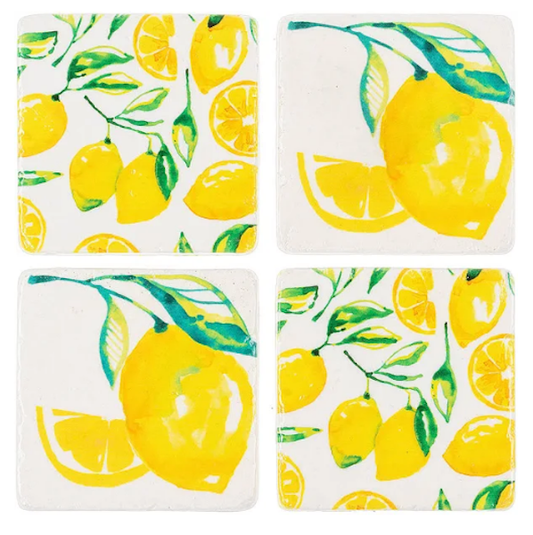 Lemon Coaster Set