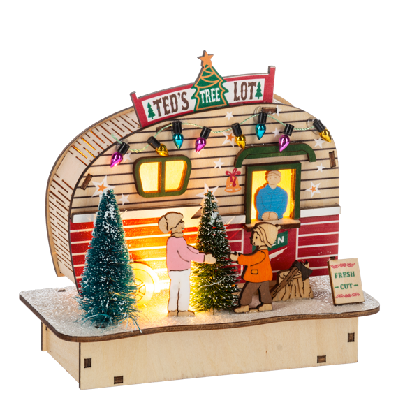 Light Up Christmas Scenes-Assorted, each sold separately