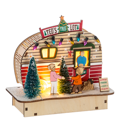 Light Up Christmas Scenes-Assorted, each sold separately