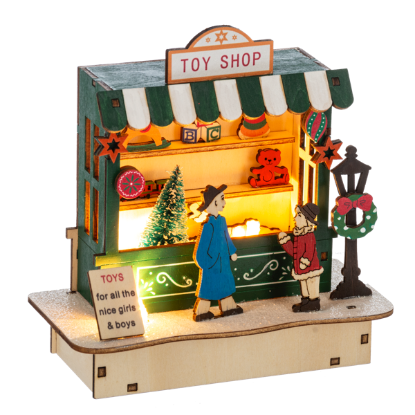 Light Up Christmas Scenes-Assorted, each sold separately