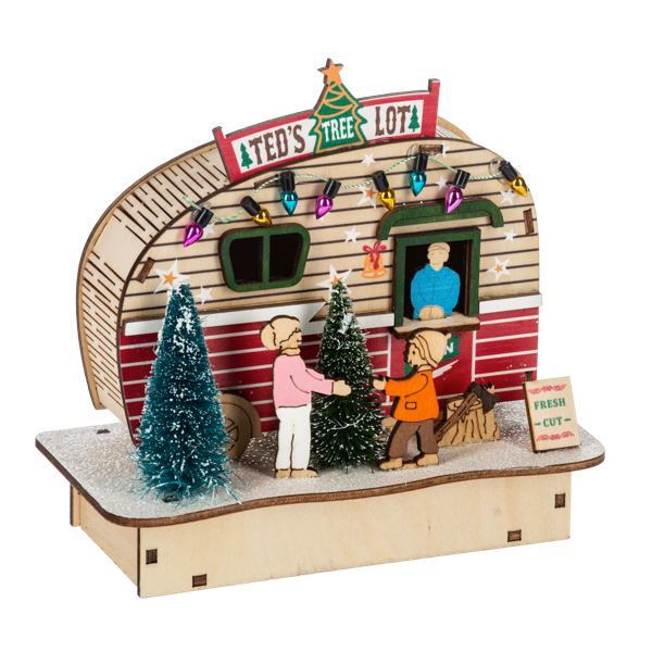 Light Up Christmas Scenes-Assorted, each sold separately