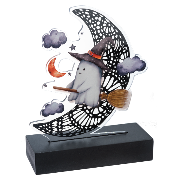 Light Up Flying Ghost Tabletop Decor LED