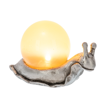Light-Up Snail Figurine-Assorted, each sold seperately