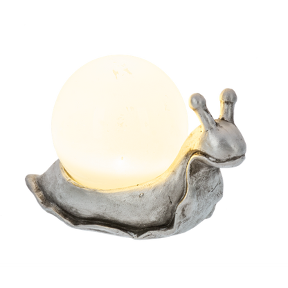 Light-Up Snail Figurine-Assorted, each sold seperately