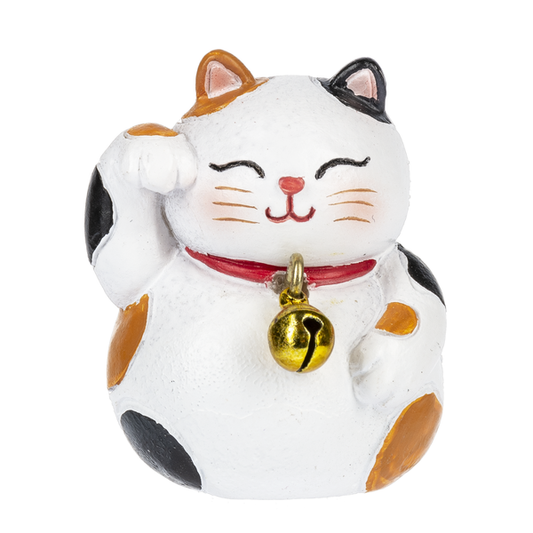 Lucky Little Cat Charm Figurine
