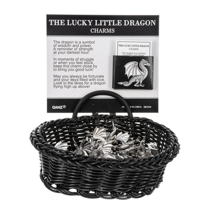 Lucky Little Dragon Charm, with Insert Card
