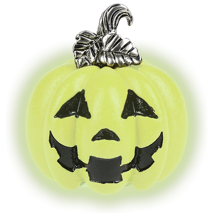 Lucky Little Jack-O-Lantern Glow in the Dark Charm, with Insert Card