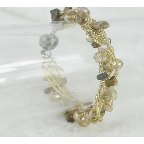 Strand Crystal Bracelets Set