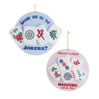 Mahjong Ornaments-Assorted, each sold separately