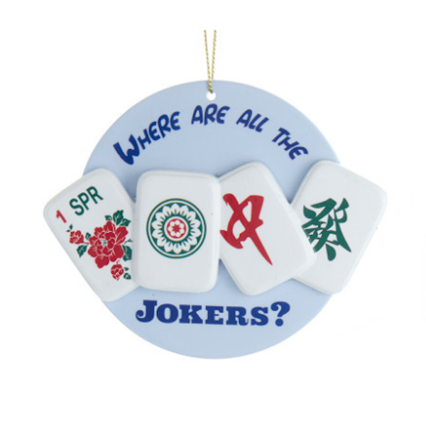 Mahjong Ornaments-Assorted, each sold separately