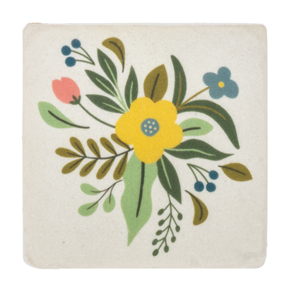 Meadow Flower Coaster Set