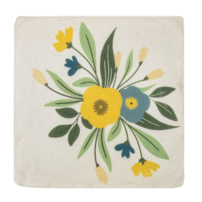 Meadow Flower Coaster Set