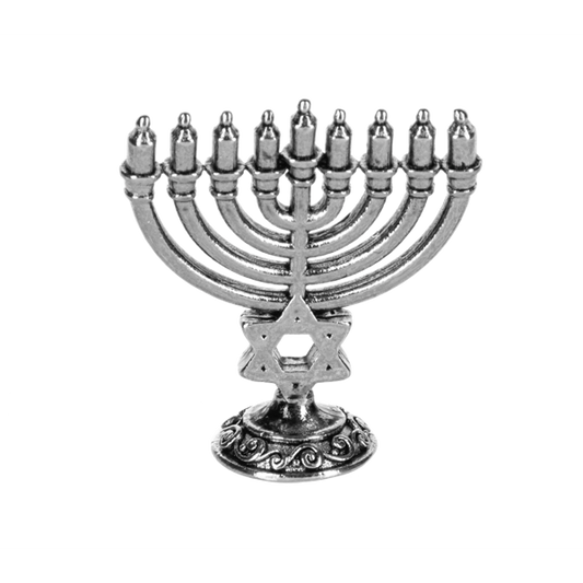 The Hanukkah Menorah Charm, with Insert Card