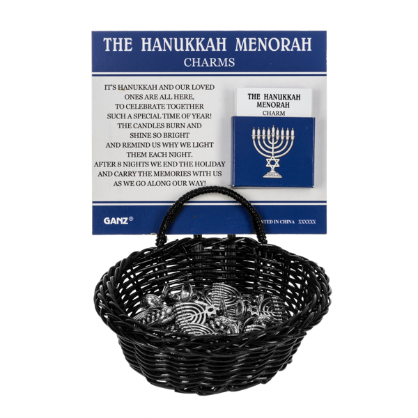 The Hanukkah Menorah Charm, with Insert Card