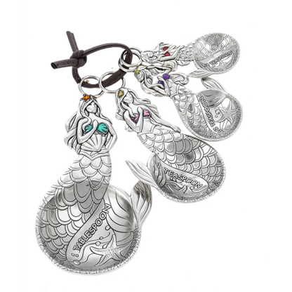 Mermaid Tail Measuring Spoons-Set of 4
