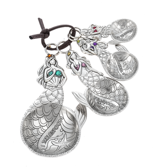 Mermaid Tail Measuring Spoons-Set of 4