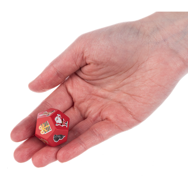 Merry Drinkmas Dice Charm, with Game Insert Card