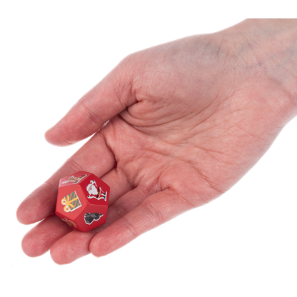 Merry Drinkmas Dice Charm, with Game Insert Card