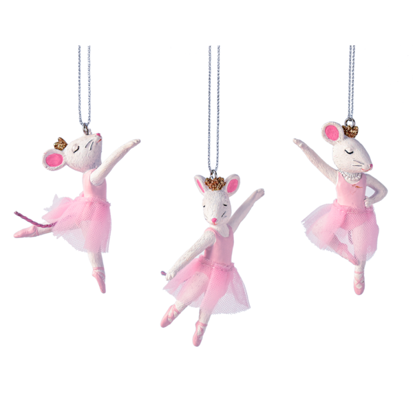 Mouse Ballerina-Assorted, sold seperately