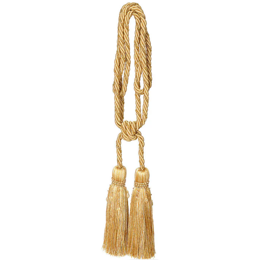 Milano Beaded Tieback, Gold Mix