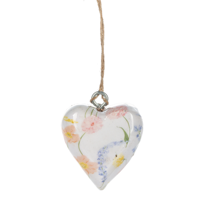 Mini Heart Ornament-Assorted, each sold seperately