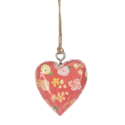 Mini Heart Ornament-Assorted, each sold seperately