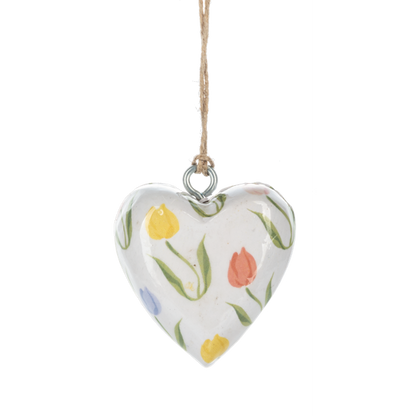 Mini Heart Ornament-Assorted, each sold seperately