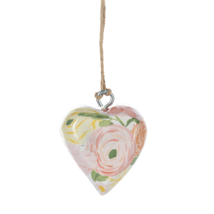 Mini Heart Ornament-Assorted, each sold seperately