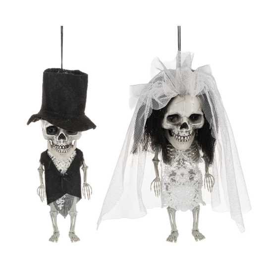 Mini Mr & Mrs Costume Skeletons-each sold separately