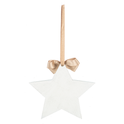 Mirror Star Ornament-Assorted Joy, Peace, Hope, each sold separately