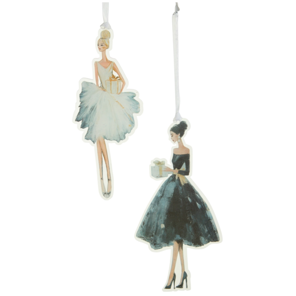 Moonlight Acrylic Fashion Ornaments-Assorted, sold separately