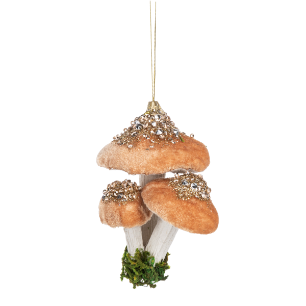 Mushroom Cluster Ornament