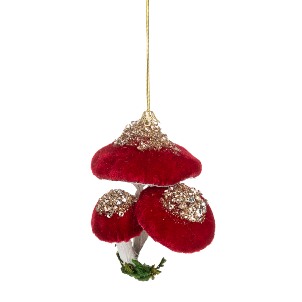 Mushroom Cluster Ornament