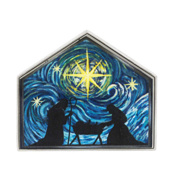 Jesus is the Reason for the Season Nativity Charm, with Insert Card