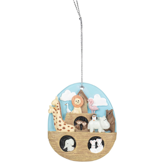 Noah's Ark Ornament, Personalizable