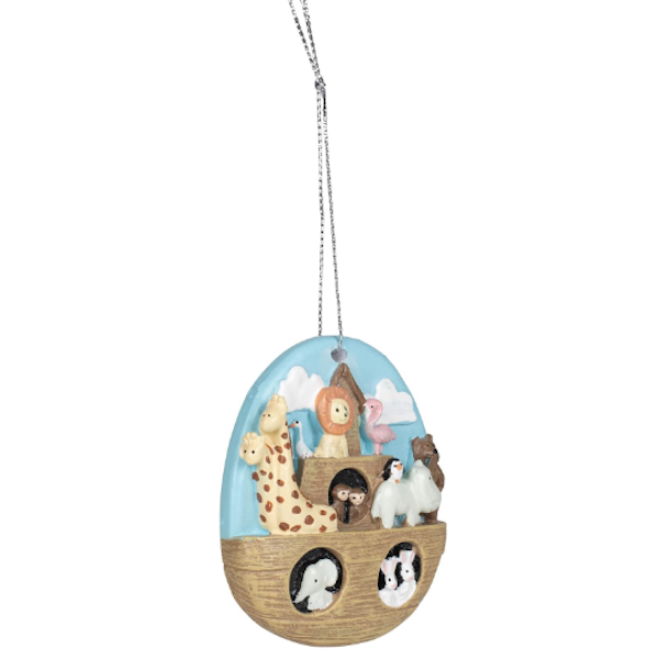 Noah's Ark Ornament, Personalizable