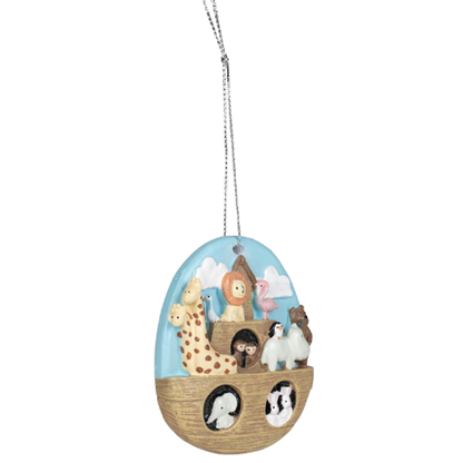 Noah's Ark Ornament, Personalizable