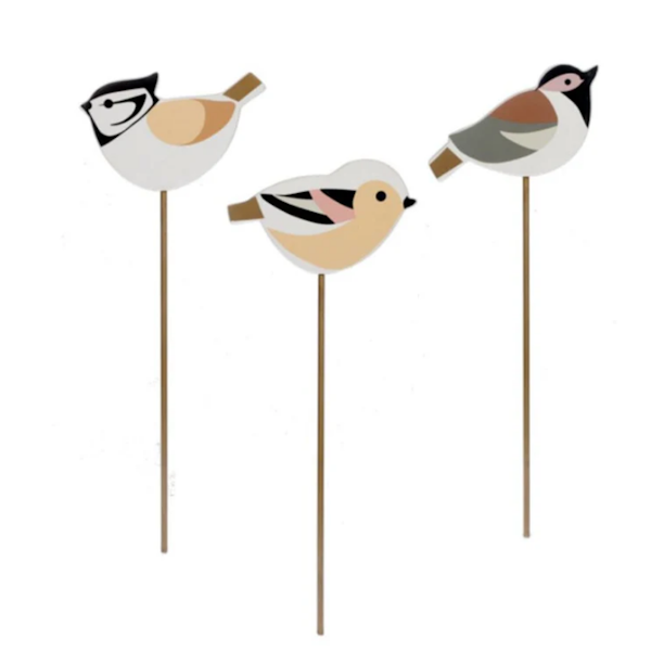 Painted Bird Plant Pick-Assorted Styles, sold seperately