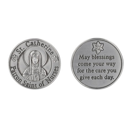 Patron Saints Pocket Tokens, with Insert Card, each sold seperately